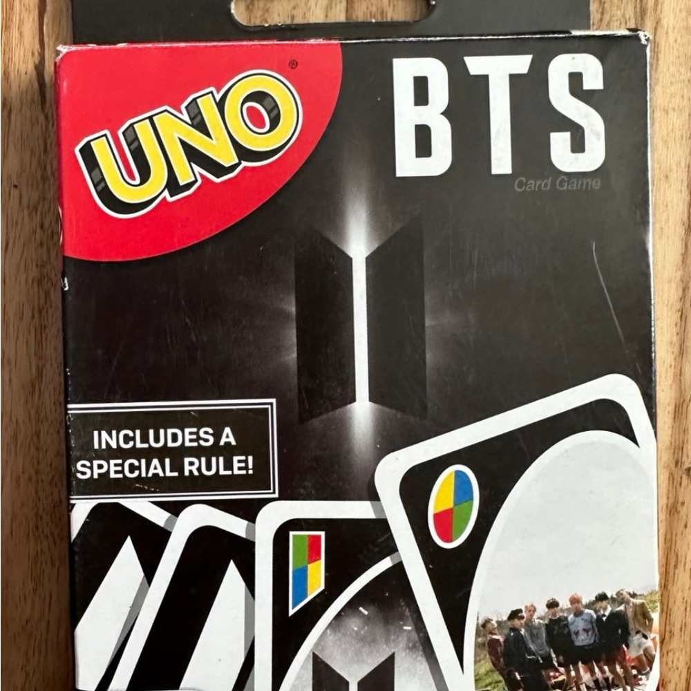 Mattel UNO BTS Edition Card Game